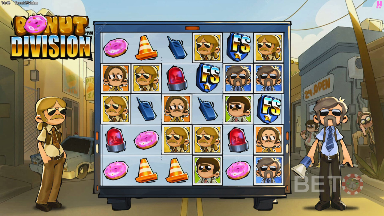 Donut Division Überprüfung durch BETO Slots