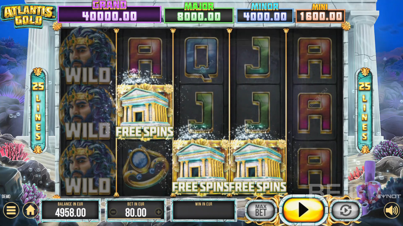 Atlantis Gold Überprüfung durch BETO Slots