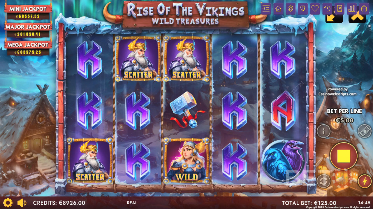 Rise of The Vikings - Wild Treasures Überprüfung durch BETO Slots