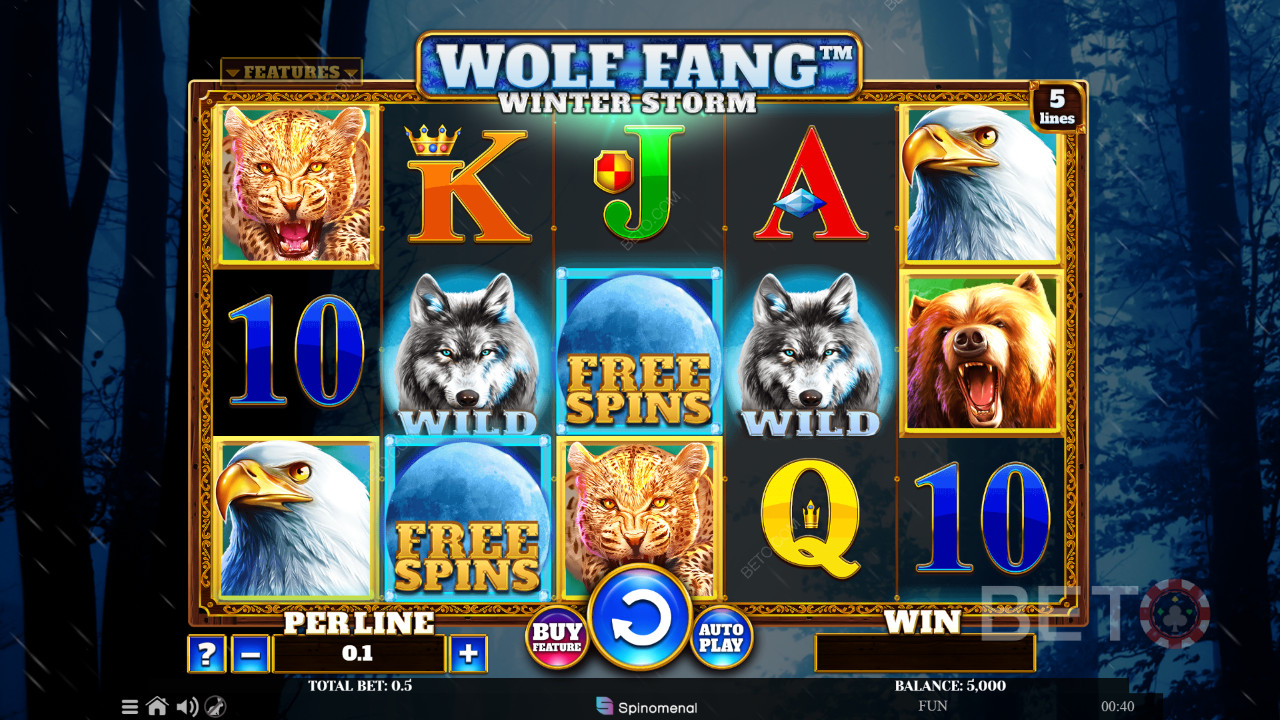 Wolf Fang Wintersturm Überprüfung durch BETO Slots
