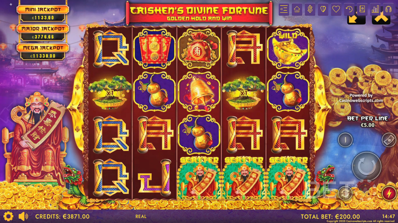 Caishen's Divine Fortune Kostenlos Spielen