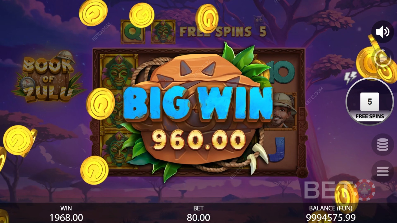Book of Zulu Überprüfung durch BETO Slots