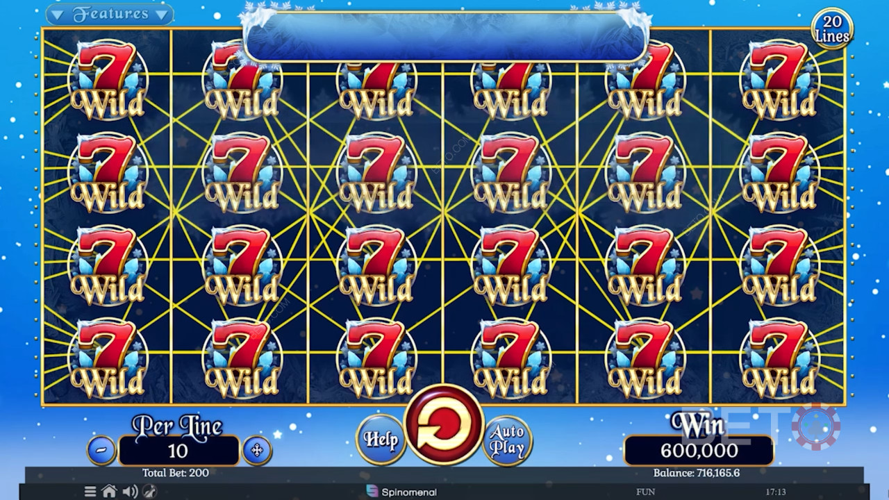 Fruits On Ice Collection 20 Linien Überprüfung durch BETO Slots