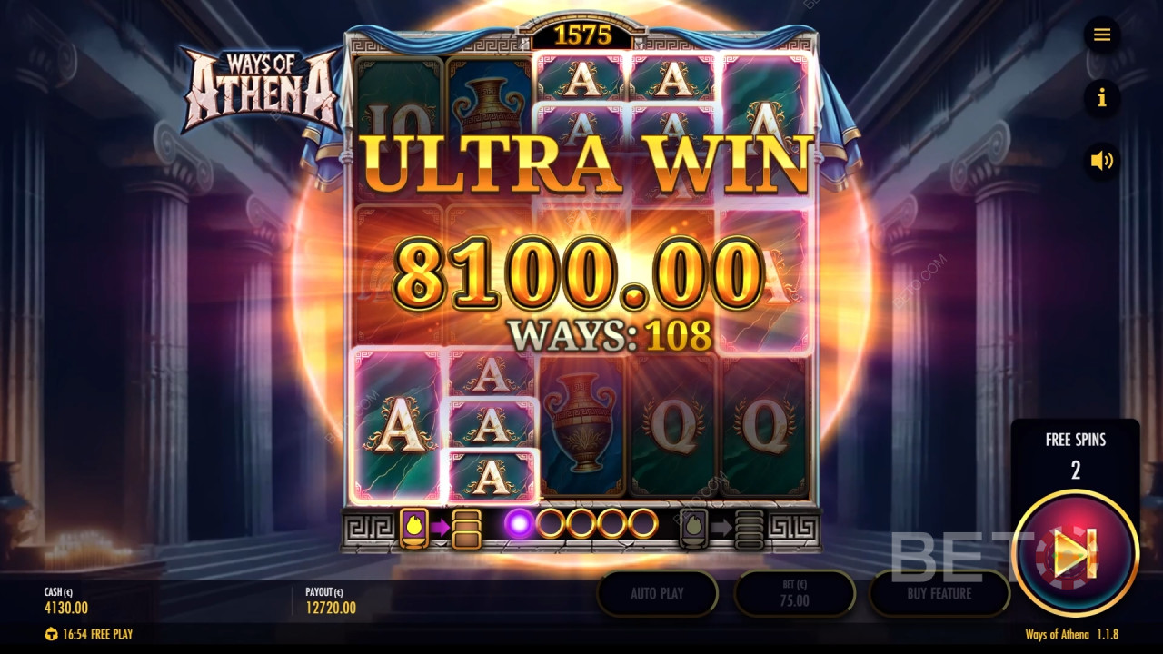 Ways of Athena Überprüfung durch BETO Slots