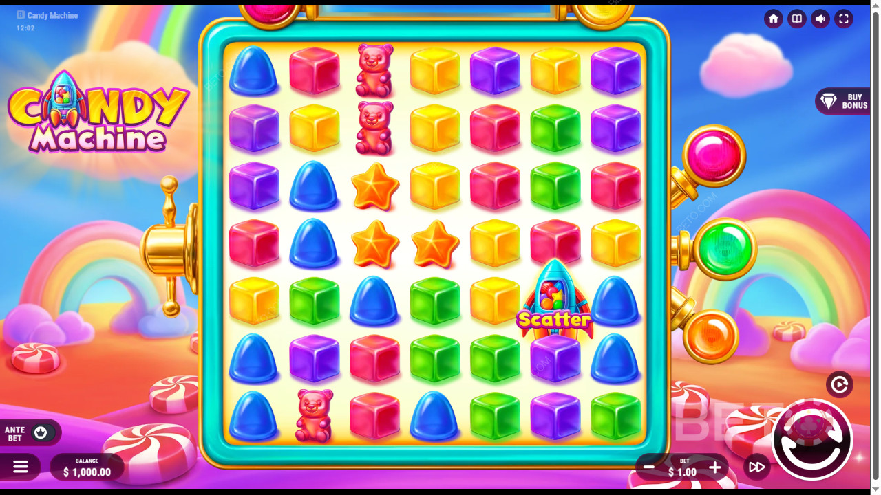 Thema und Gestaltung: Skurriles Candyland-Abenteuer