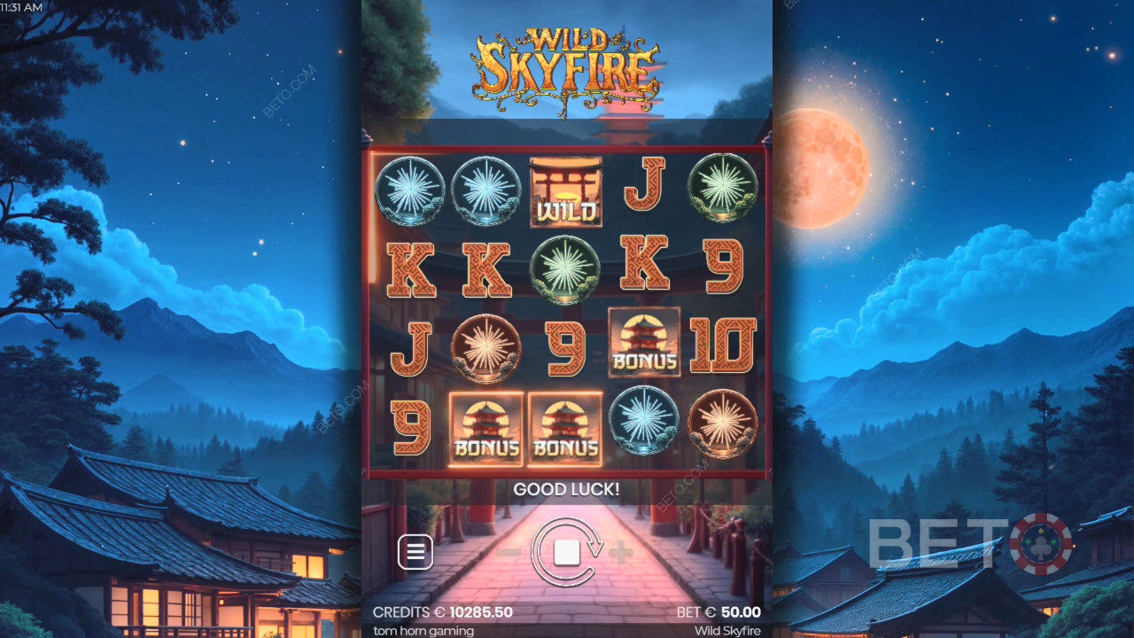 Wild Skyfire Überprüfung durch BETO Slots