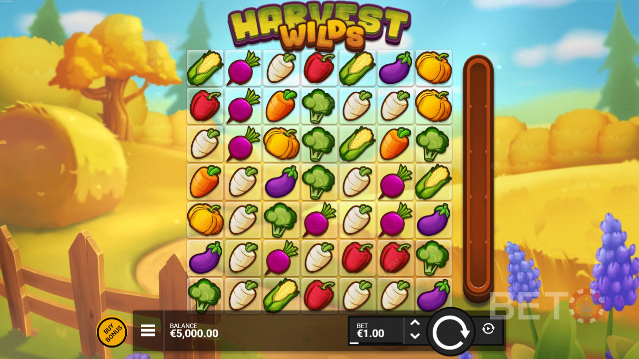 Genießen Sie das Bauernhof-Thema im Online-Spielautomaten Harvest Wilds