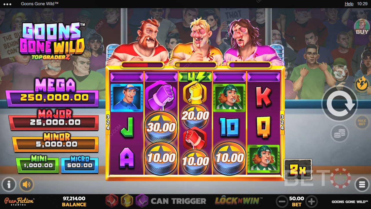 Goons Gone Wild Überprüfung durch BETO Slots