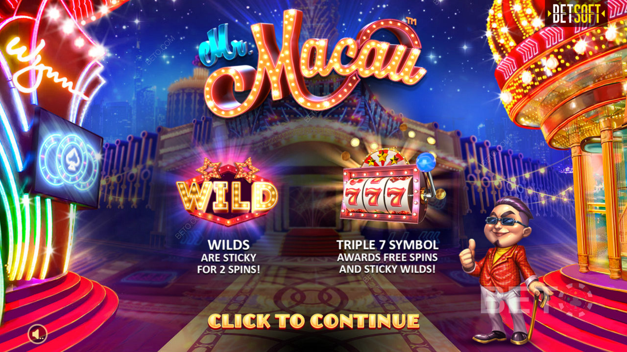 Genießen Sie mit dem Spielautomaten Mr Macau einige der leistungsstärksten Funktionen im Online-Glücksspiel