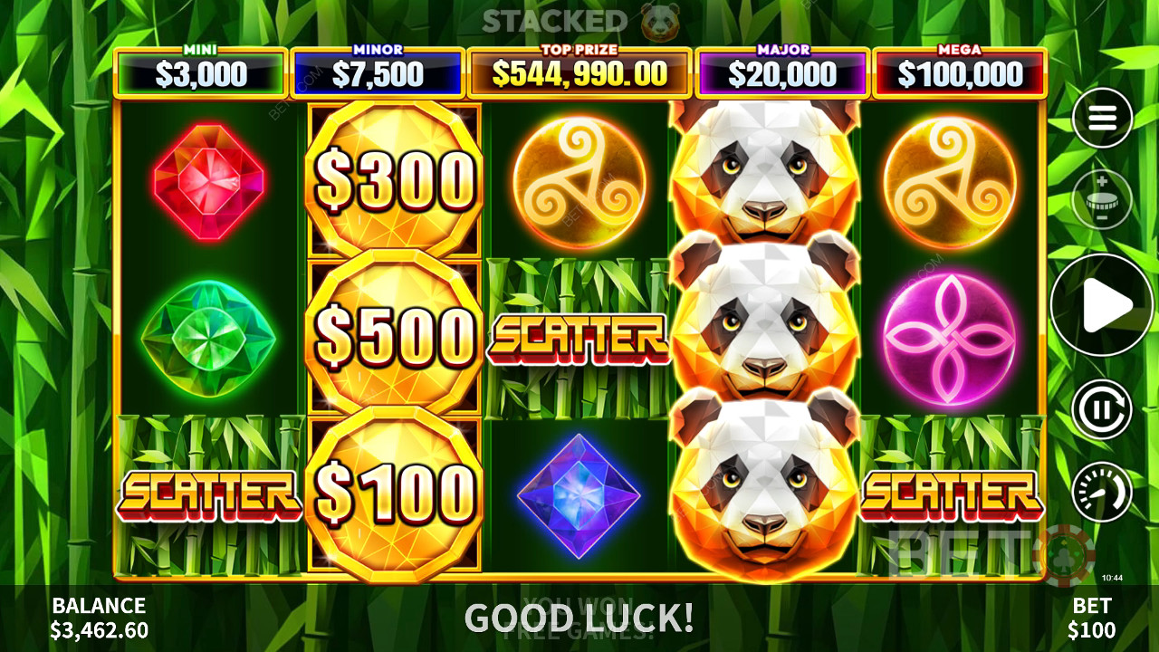 Panda Hold & Spin Überprüfung durch BETO Slots