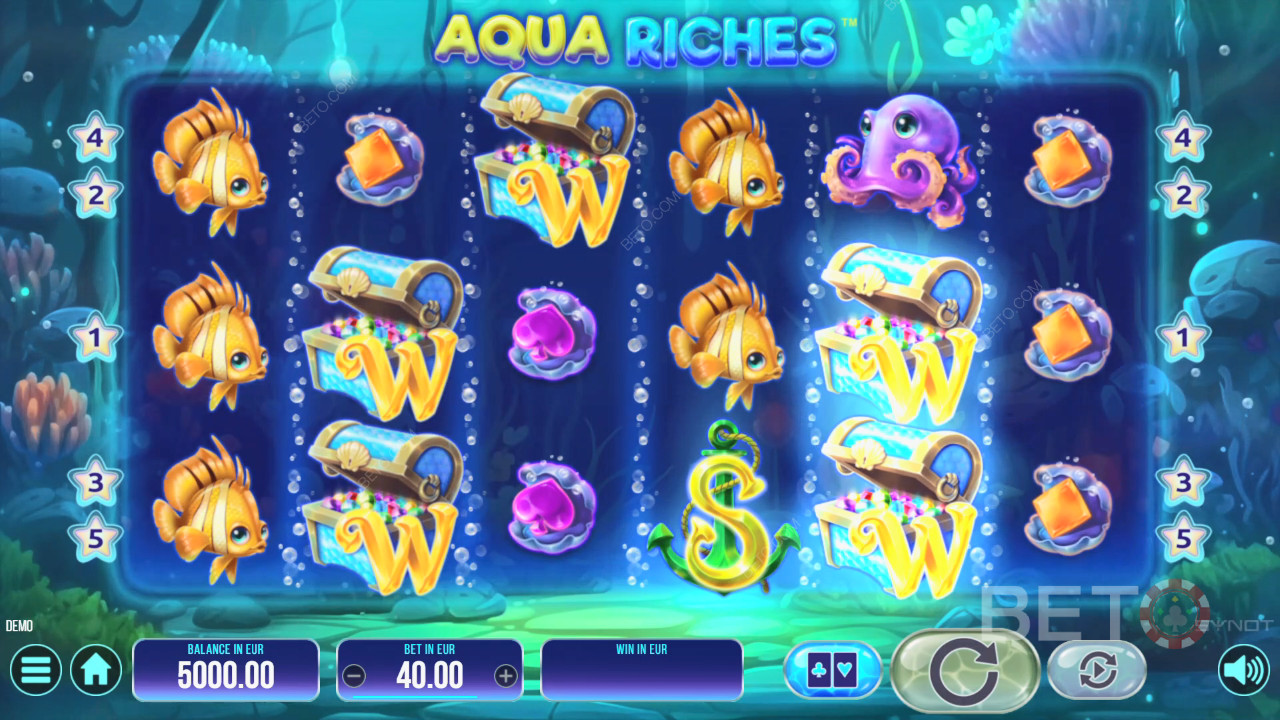 Aqua Riches Überprüfung durch BETO Slots