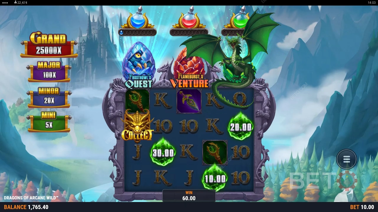 Dragons of Arcane Wild Überprüfung durch BETO Slots