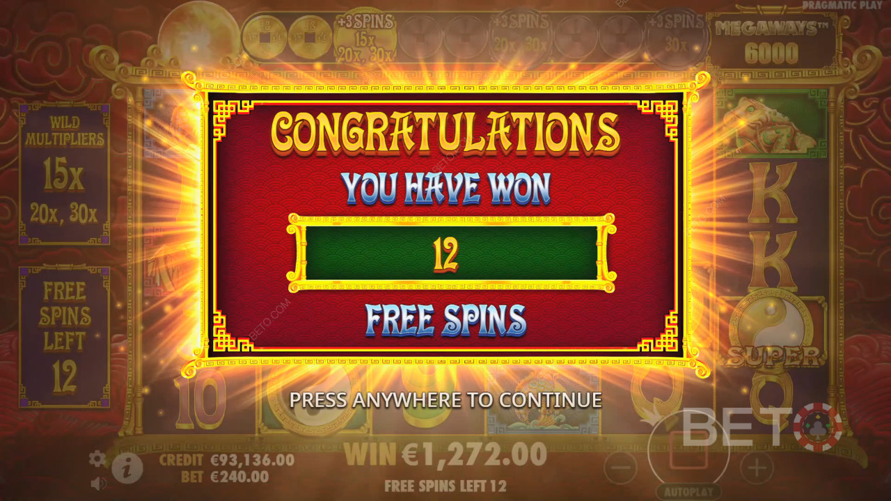 Gewinnen Sie das 8.000-fache Ihres Einsatzes im 5 Lions Megaways 2 Slot Online!