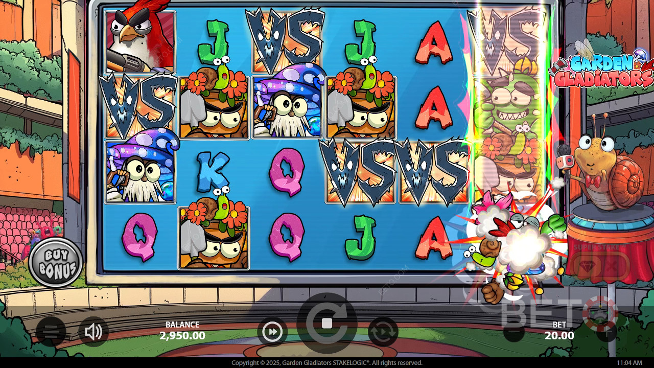 Garten-Gladiatoren Überprüfung durch BETO Slots
