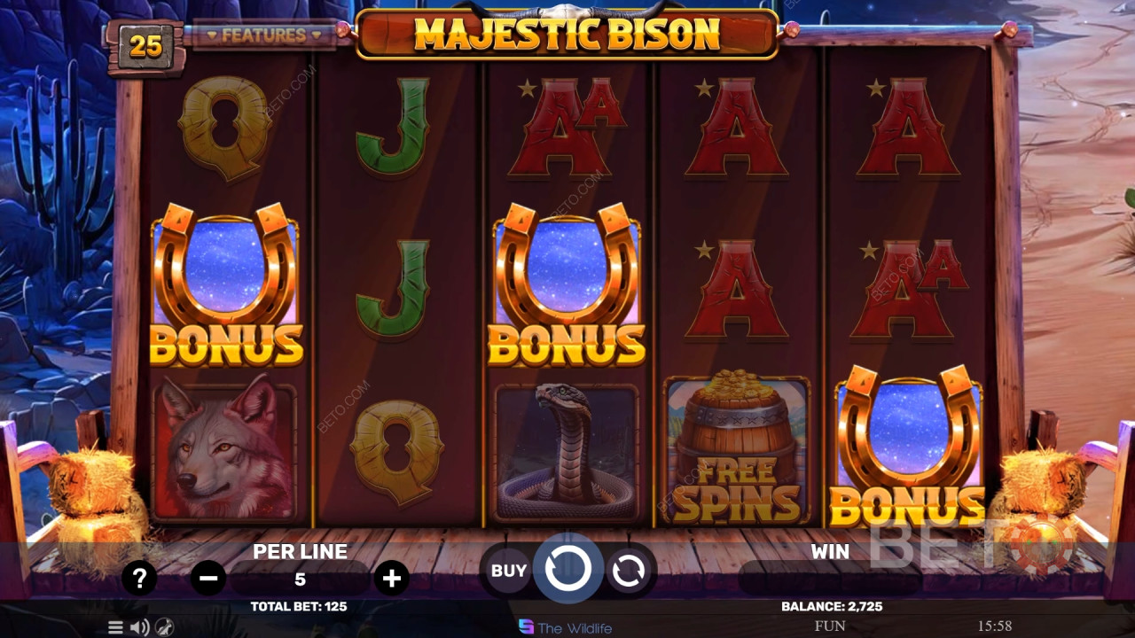 Majestic Bison Überprüfung durch BETO Slots
