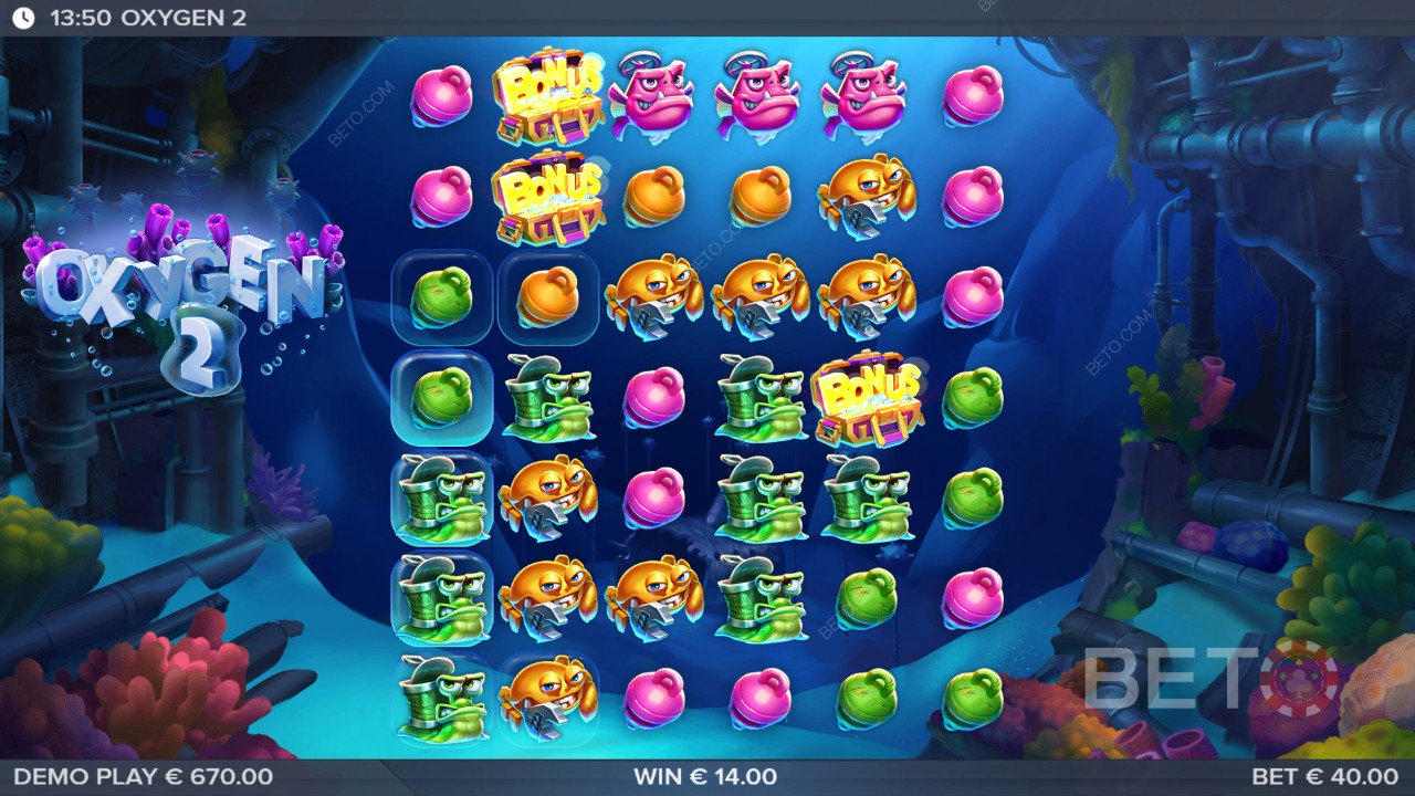 Oxygen 2 Überprüfung durch BETO Slots