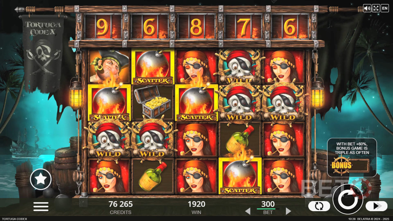 Tortuga Codex Überprüfung durch BETO Slots