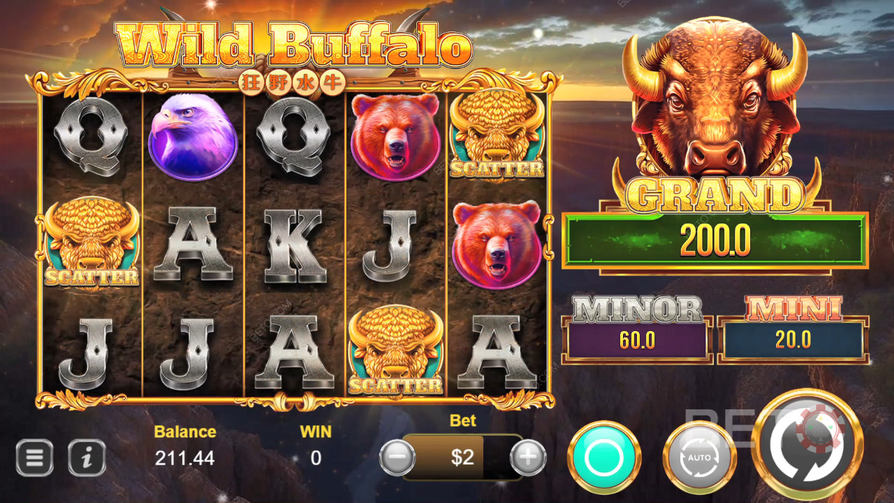 Wild Buffalo Überprüfung durch BETO Slots