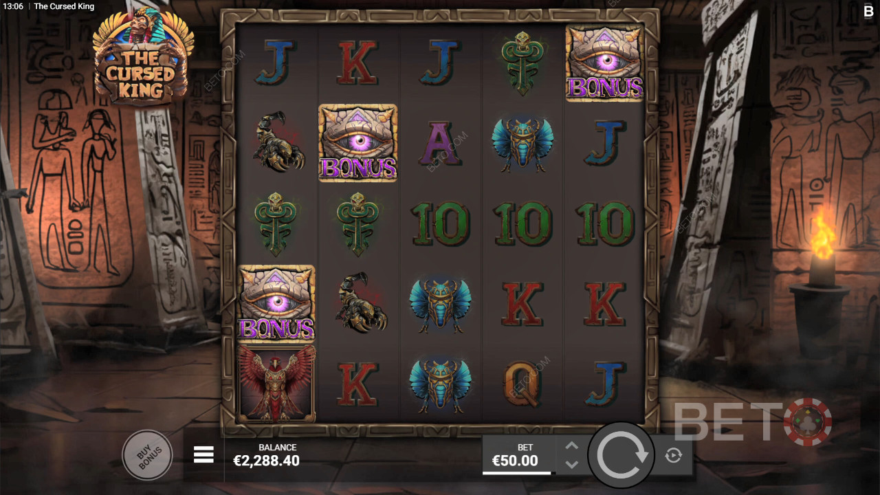 Der verfluchte König Überprüfung durch BETO Slots