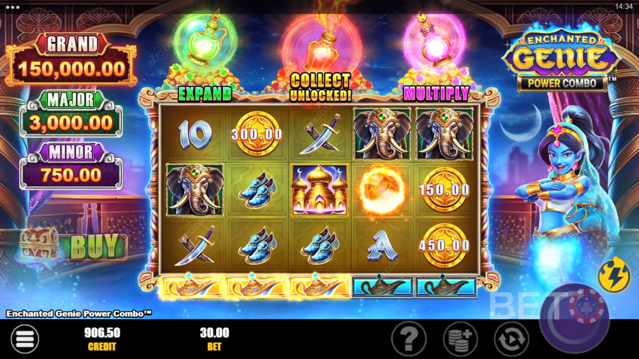 Enchanted Genie Power Combo Überprüfung durch BETO Slots