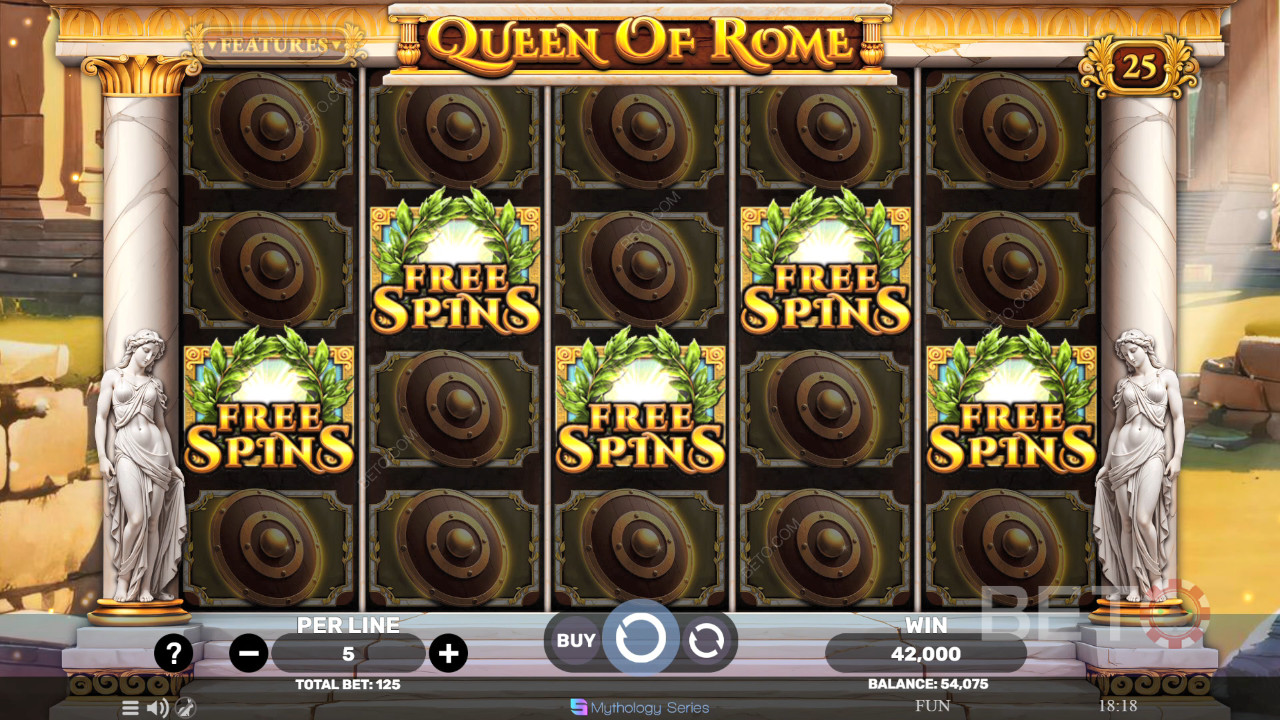 Königin von Rom Überprüfung durch BETO Slots