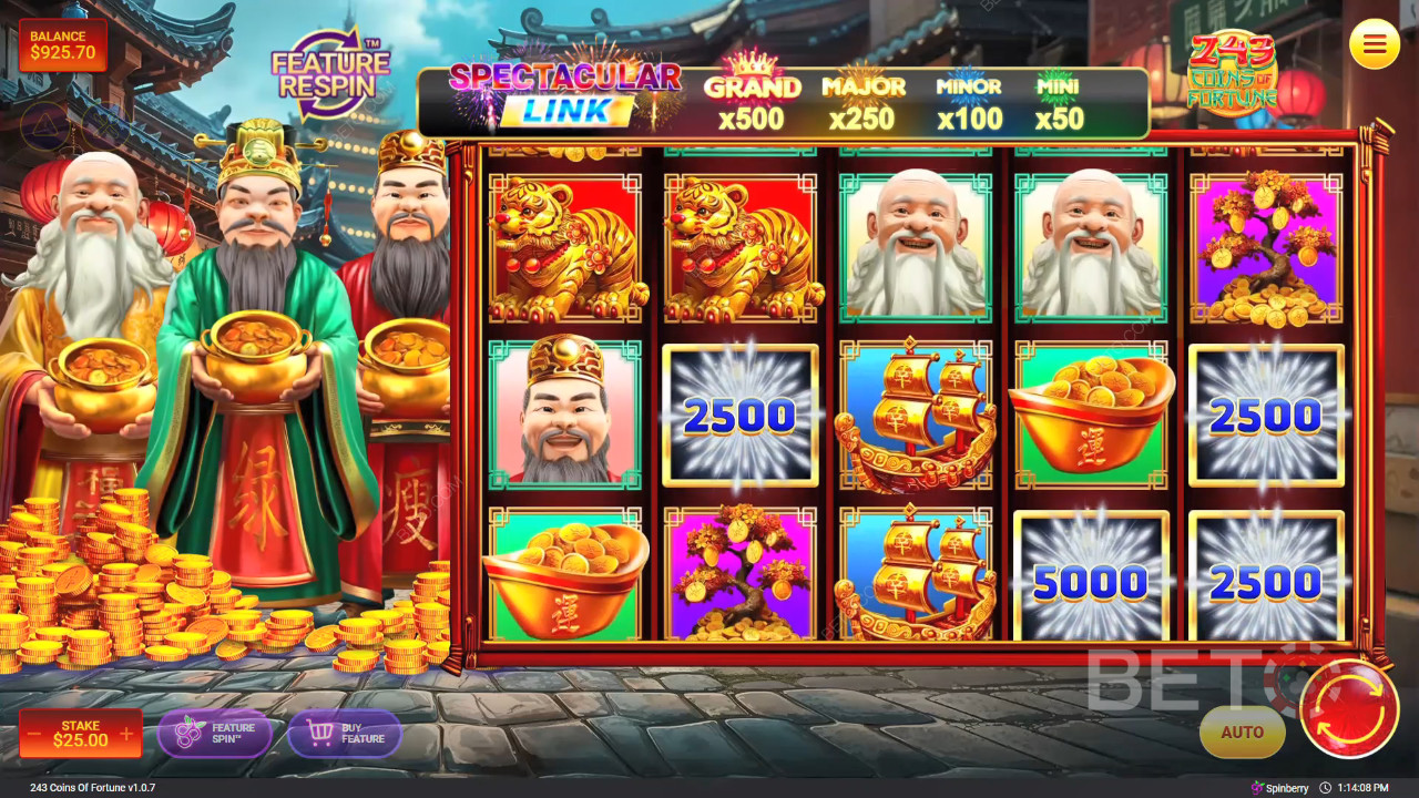 243 Coins of Fortune Kostenlos Spielen