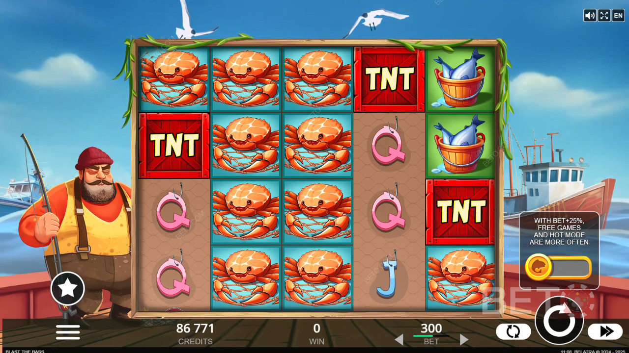 Blast the Bass Überprüfung durch BETO Slots