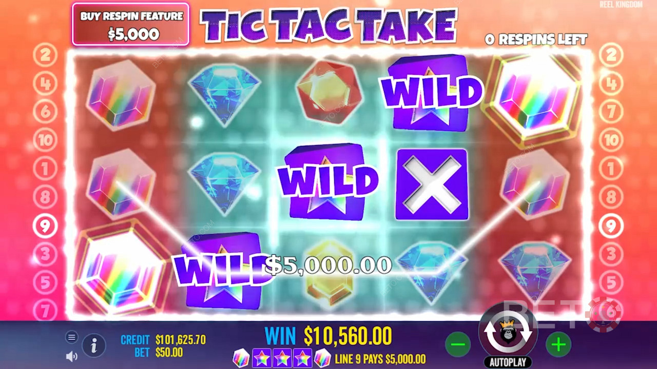 Spielen Sie eine spannende Runde Tic Tac Take und gewinnen Sie spannende Preise im neuen Pragmatic-Titel