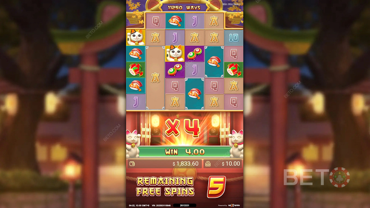 Wie man Nextspins Win Win Neko spielt