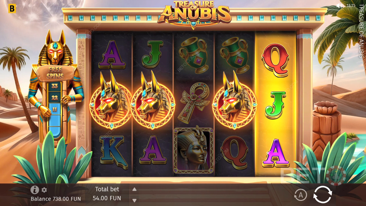 Der Schatz von Anubis Überprüfung durch BETO Slots