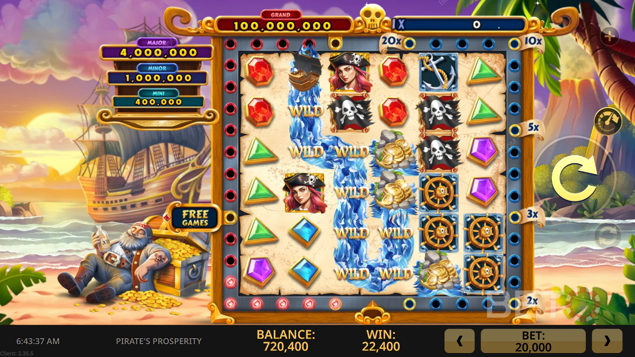 Pirate's Prosperity Wild Train Kostenlos Spielen