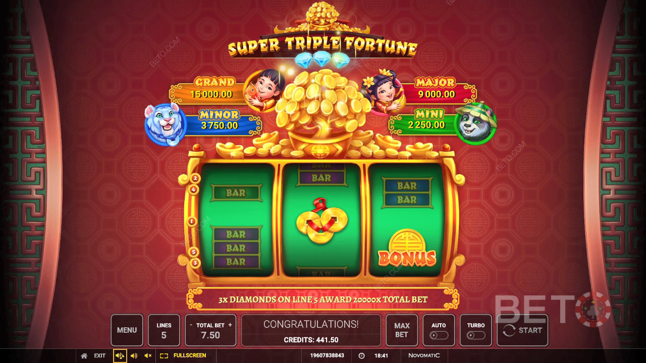 Super Triple Fortune Kostenlos Spielen