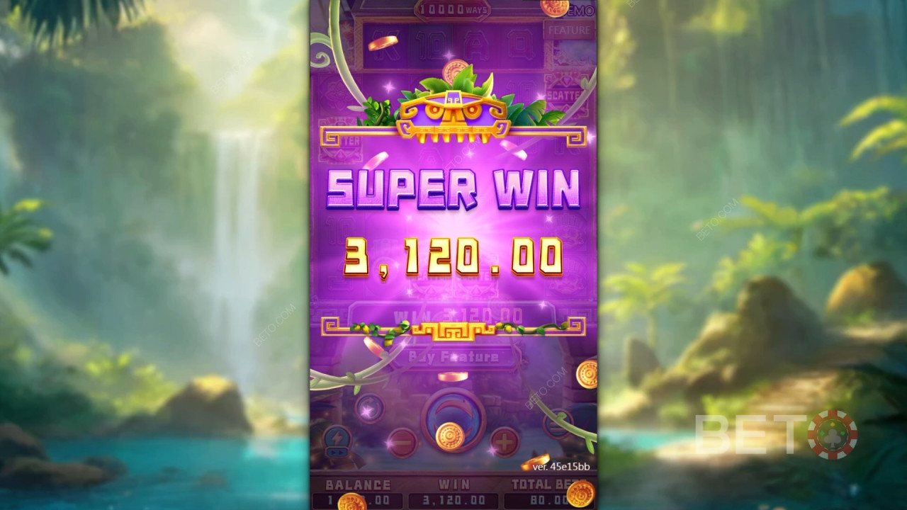 Gewinnen Sie das 5.000-fache Ihres Einsatzes beim Queen of Inca Slot Online!