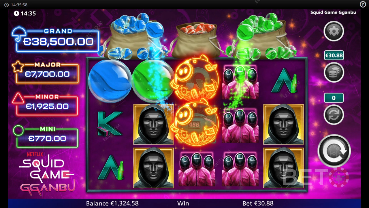 Tintenfischspiel Gganbu Überprüfung durch BETO Slots