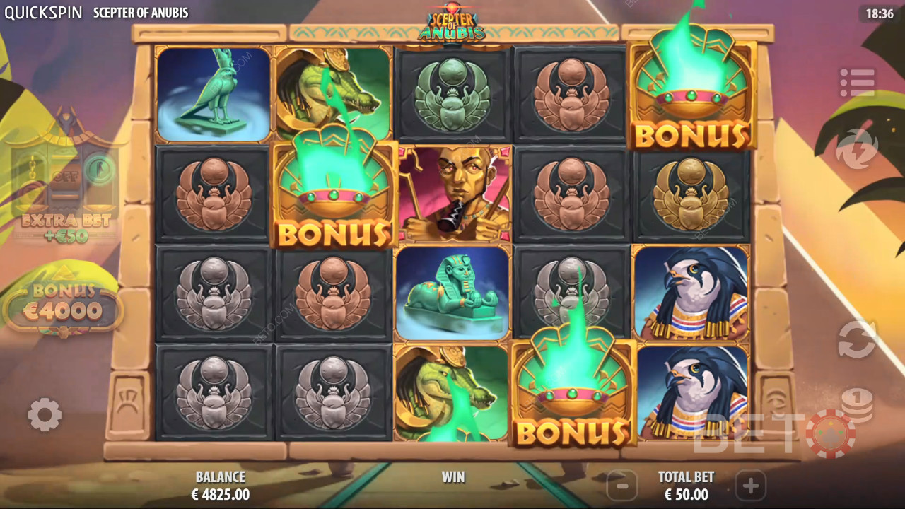 Scepter of Anubis Überprüfung durch BETO Slots
