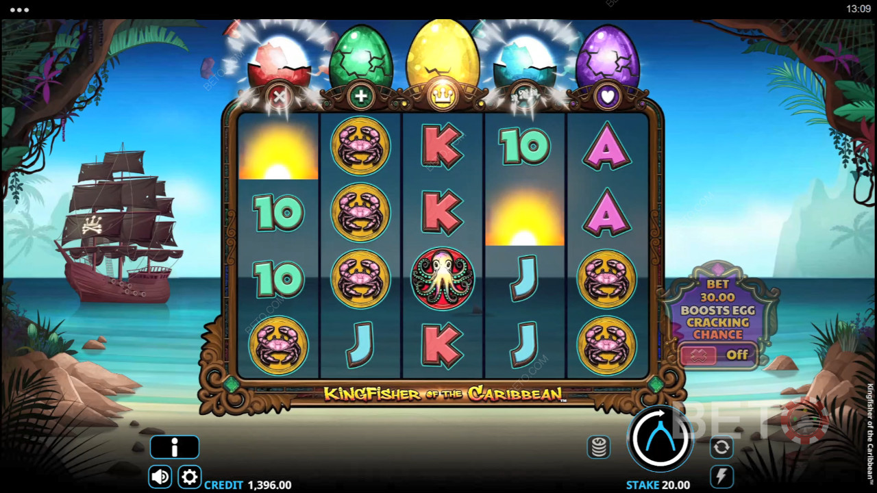 Kingfisher of the Caribbean Überprüfung durch BETO Slots
