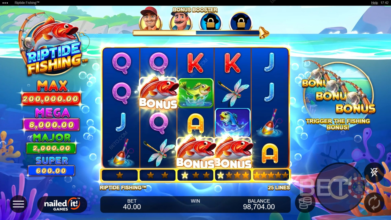 Riptide Fishing Überprüfung durch BETO Slots