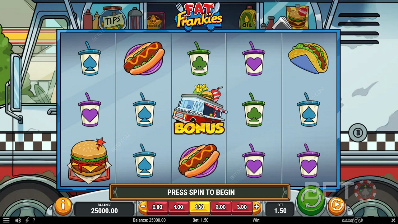 Essen Sie in den besten Fast-Food-Läden und gewinnen Sie Geldpreise bei der fettigen Odyssee von Play