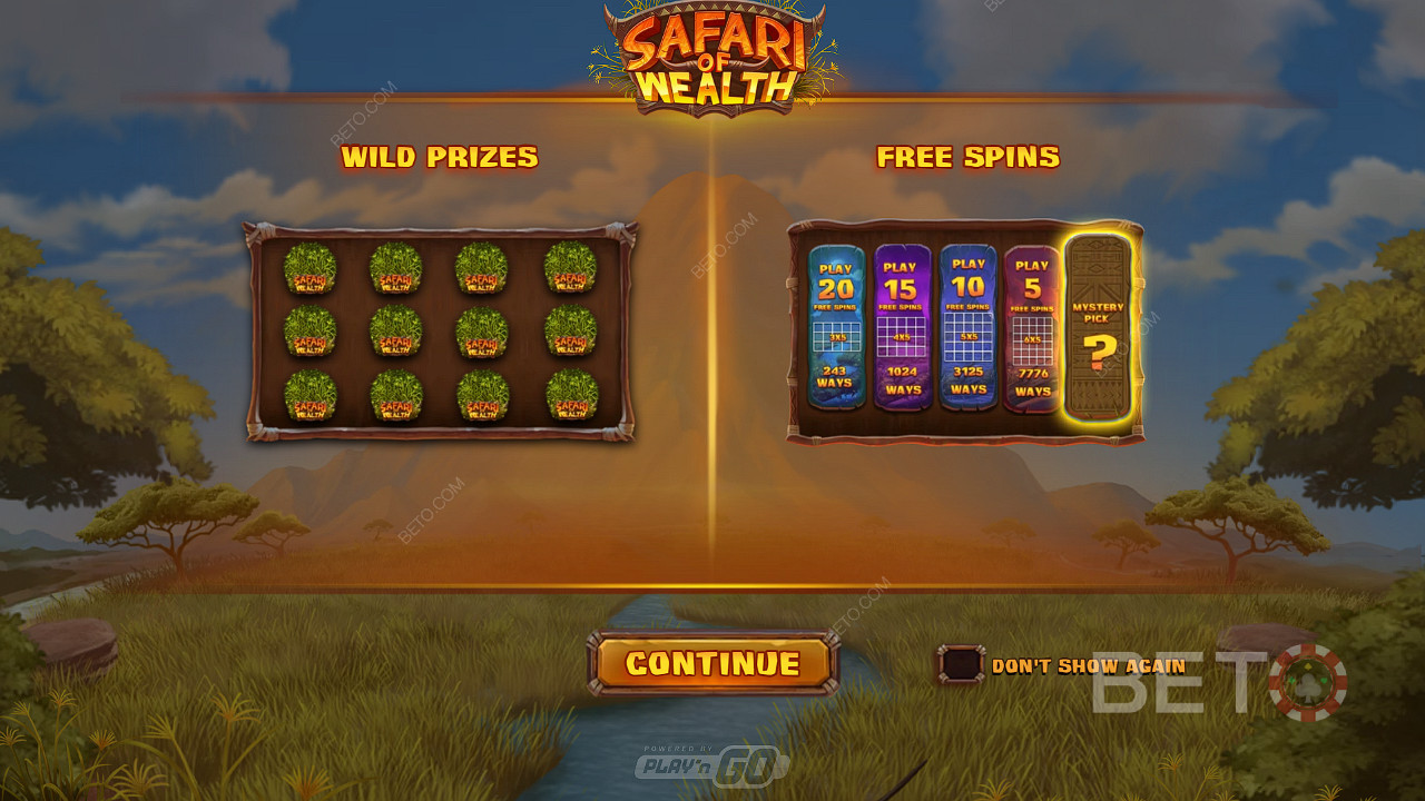 Erzielen Sie enorme Gewinne durch Wild Prizes und Free Spins in der Safari of Wealth Slot
