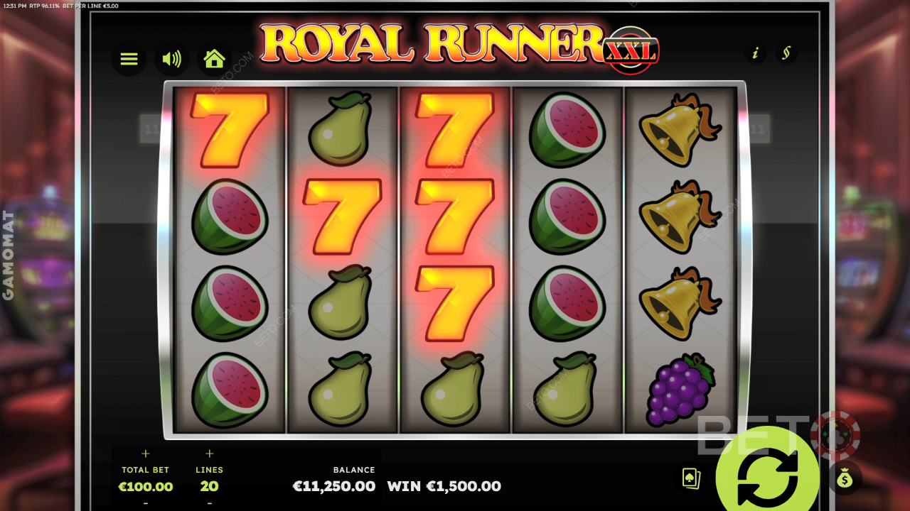 Royal Runner XXL Überprüfung durch BETO Slots