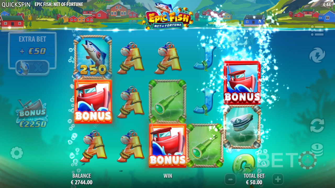 Epic Fish Net of Fortune Überprüfung durch BETO Slots