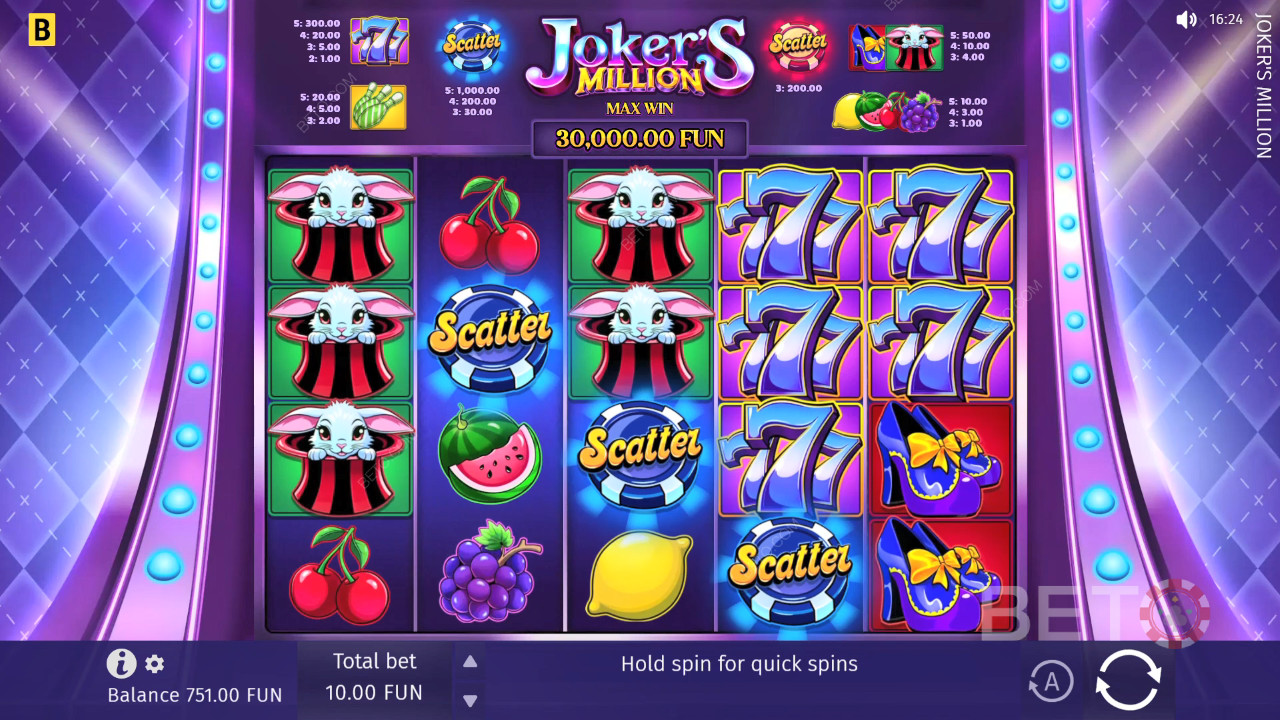 Joker's Million Kostenlos Spielen