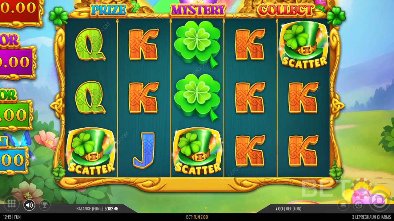 3 Leprechaun Charms Überprüfung durch BETO Slots