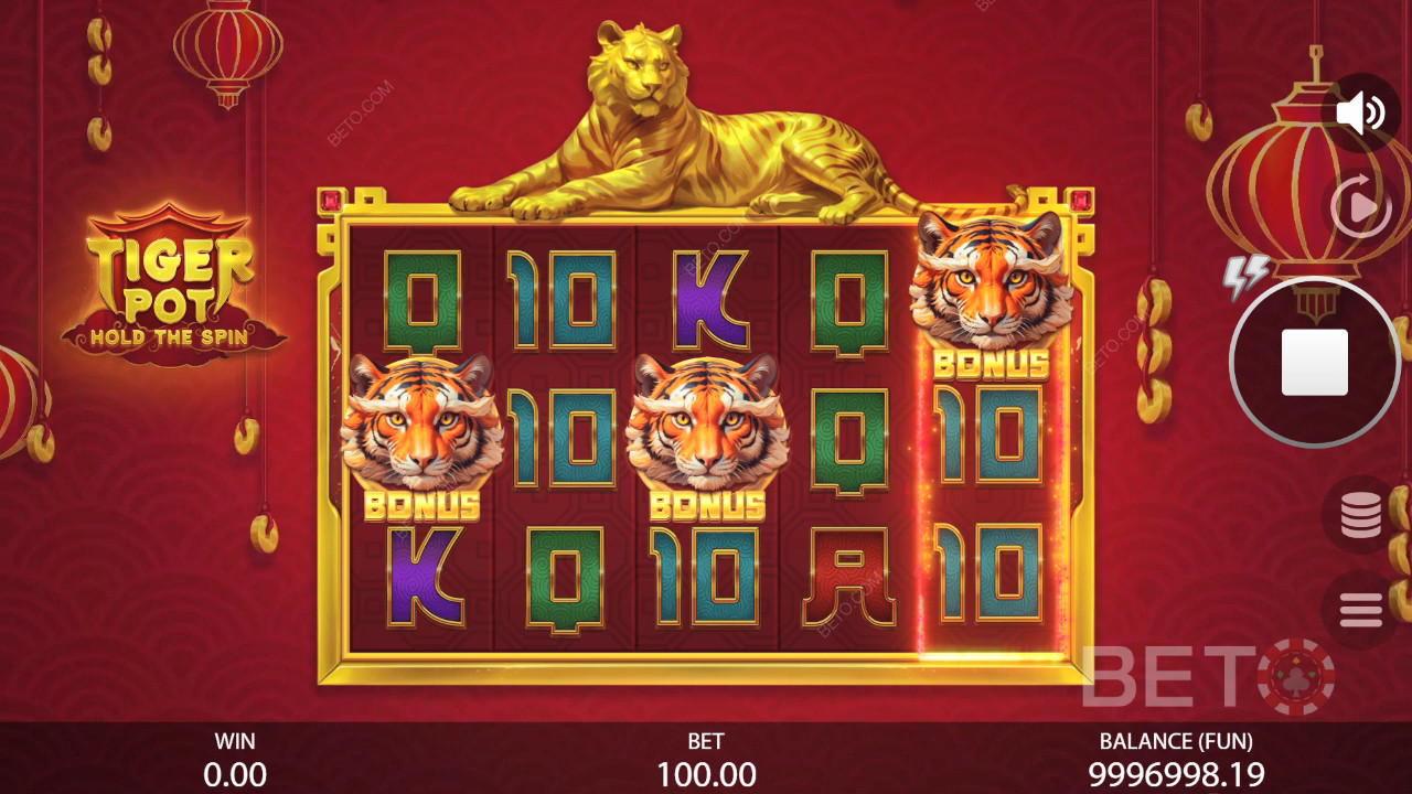 Tiger Pot: Hold The Spin Kostenlos Spielen