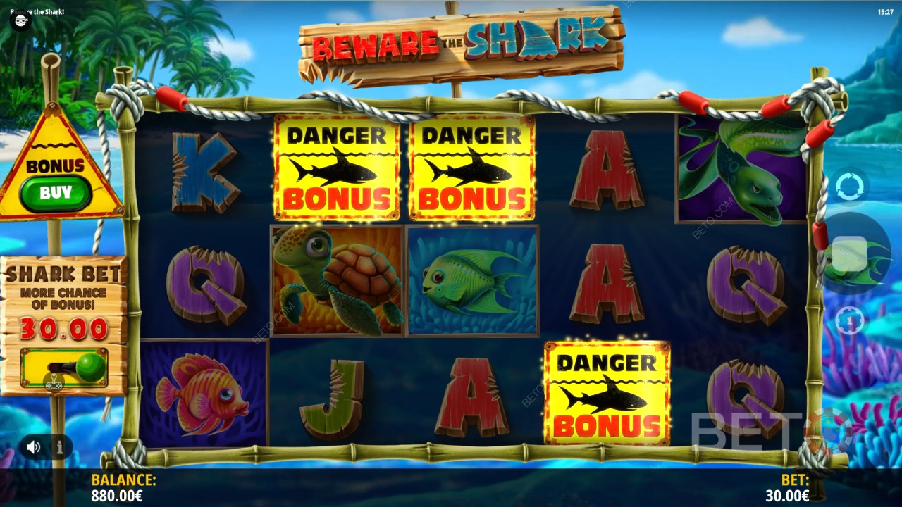 Hüte dich vor dem Hai Bewertung von BETO Slots