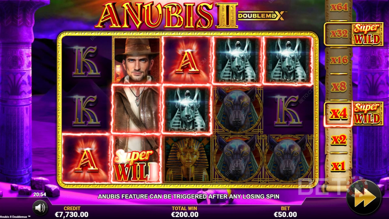 Anubis 2 DoubleMax Überprüfung durch BETO Slots