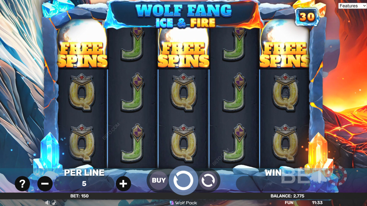 Wolf Fang - Ice & Fire Kostenlos Spielen
