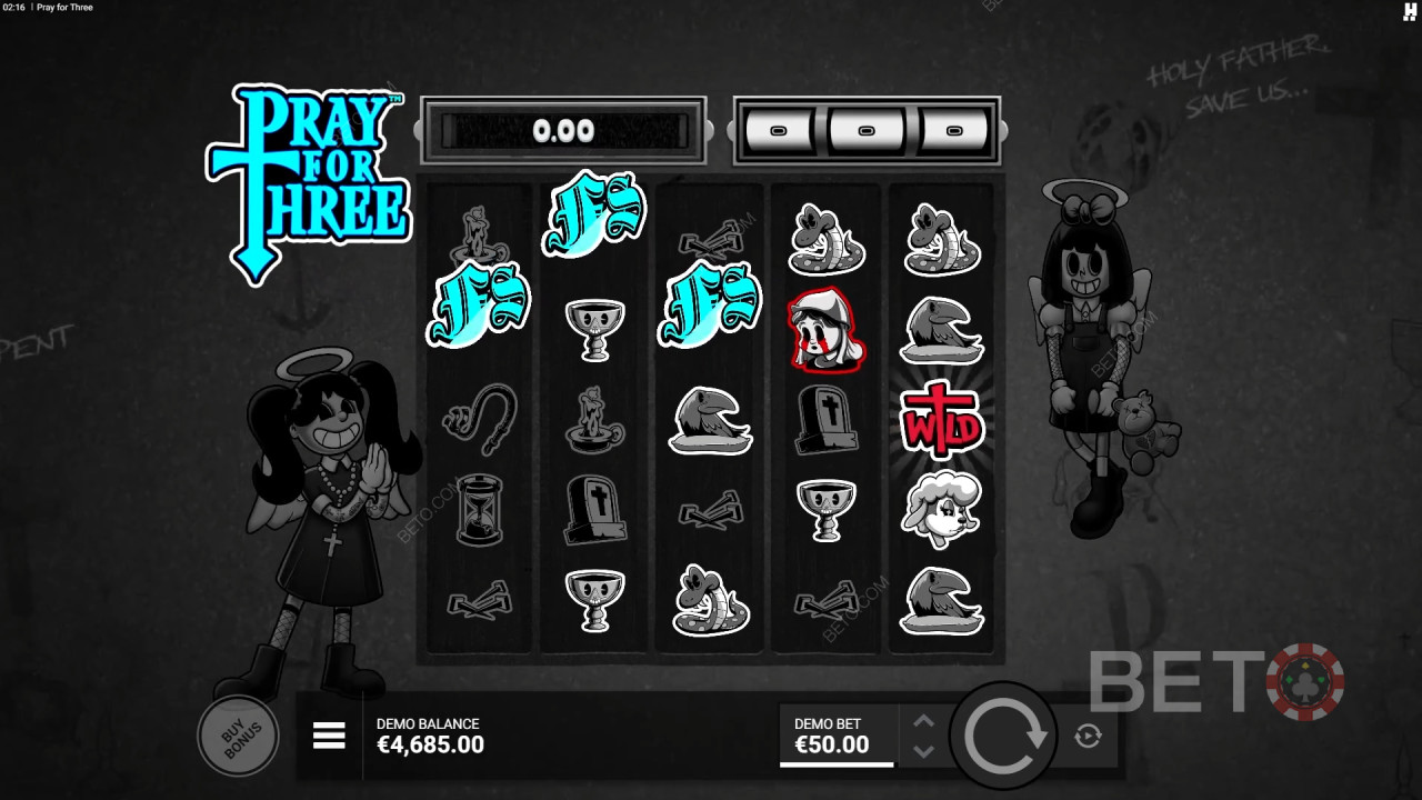 Pray For Three Überprüfung durch BETO Slots