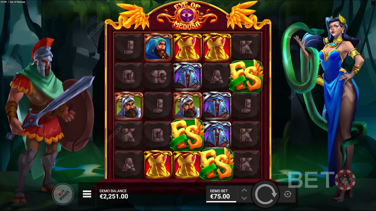Auge der Medusa Überprüfung durch BETO Slots