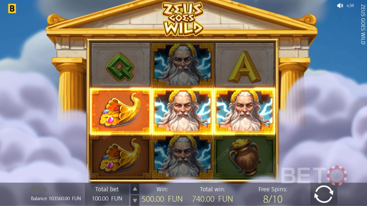 Ist Zeus Goes Wild ein gutes Spiel?